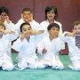 Judo grimace groupe enfant 3